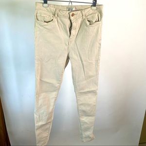 Cream F21 Jeans